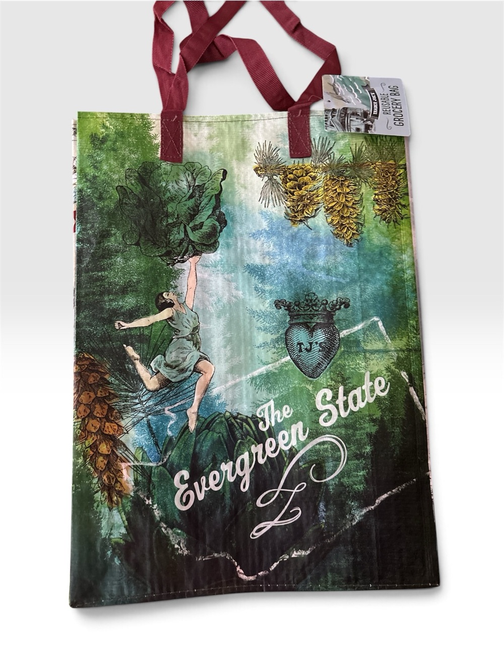 Trader Joe’s 2024 Washington State Reusable Grocery Tote Bag